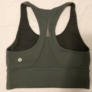 Lululemon gray sports bra